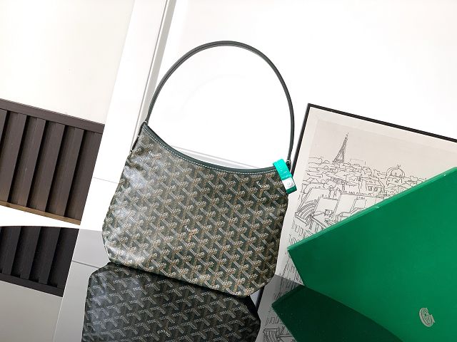 Goyard original canvas hobo boheme mini bag GY0143 dark green