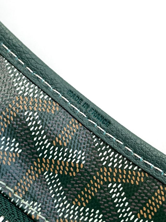 Goyard original canvas hobo boheme mini bag GY0143 dark green