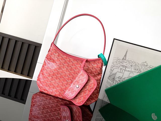 Goyard original canvas hobo boheme mini bag GY0143 fuchsia