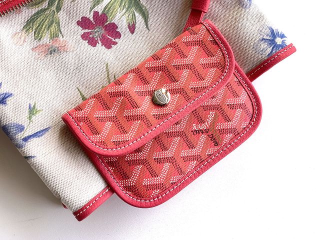 Goyard original canvas hobo boheme mini bag GY0143 fuchsia