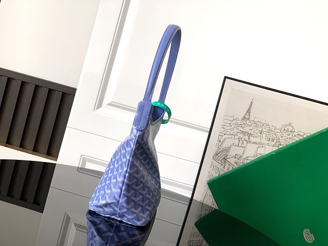 Goyard original canvas hobo boheme mini bag GY0143  iris