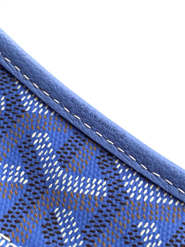 Goyard original canvas hobo boheme mini bag GY0143  iris