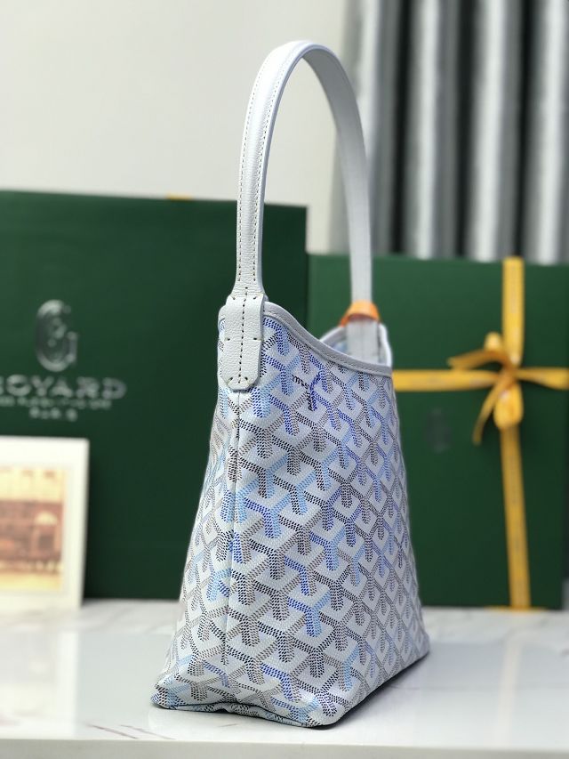 Goyard original canvas hobo boheme mini bag GY0143 polar blue