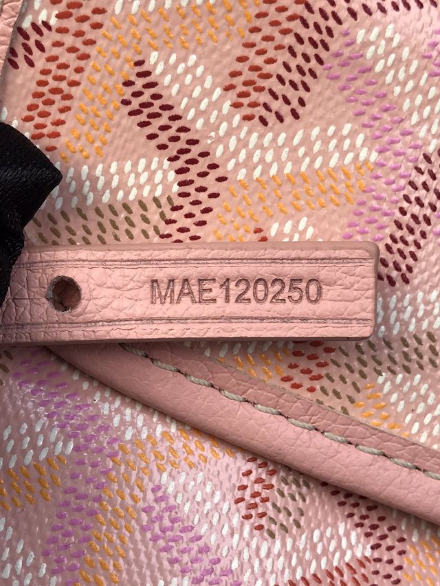 Goyard original canvas hobo boheme mini bag GY0143 powder pink