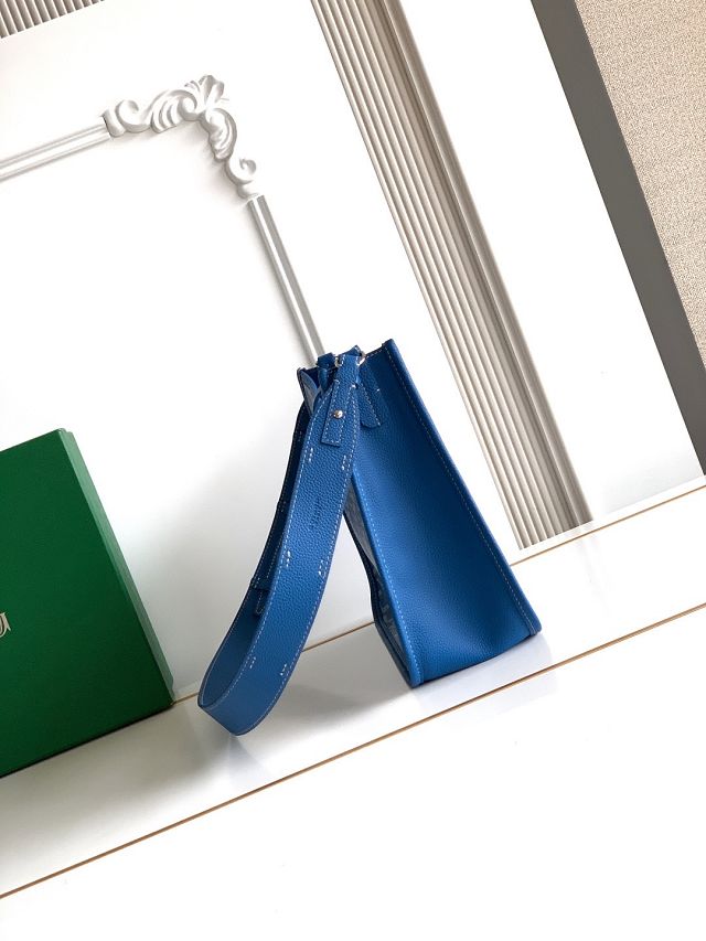 Goyard original canvas musette pm bag GY0145 blue
