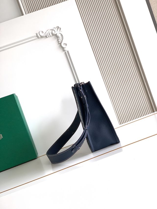 Goyard original canvas musette pm bag GY0145 dark blue