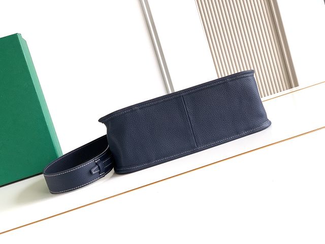 Goyard original canvas musette pm bag GY0145 dark blue