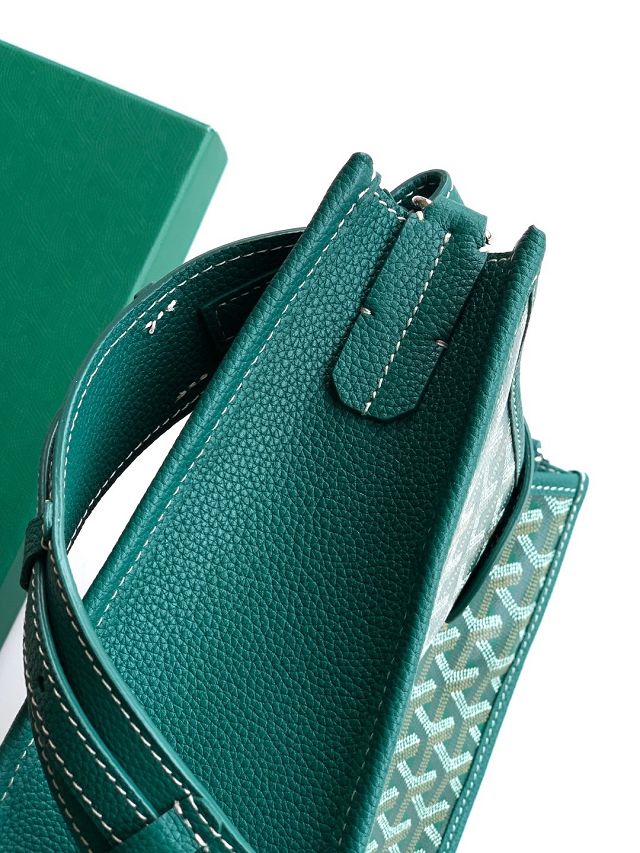 Goyard original canvas musette pm bag GY0145 green