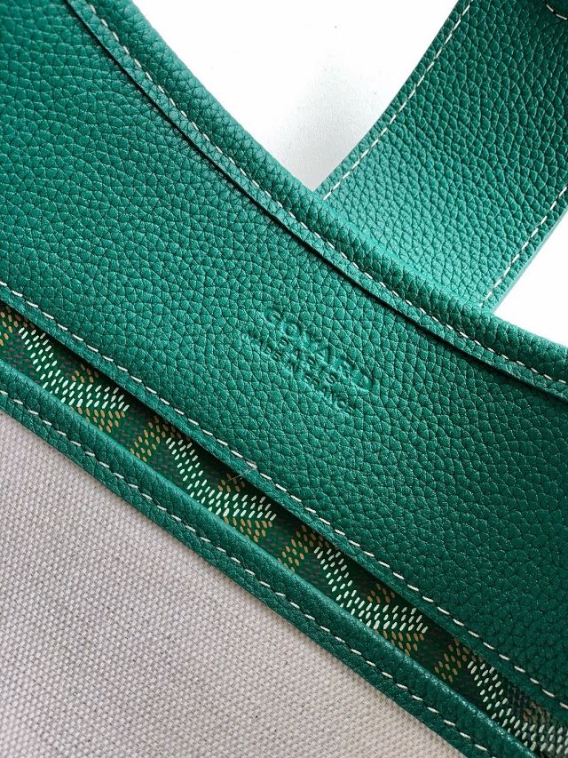 Goyard original canvas musette pm bag GY0145 green