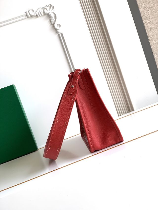 Goyard original canvas musette pm bag GY0145 red
