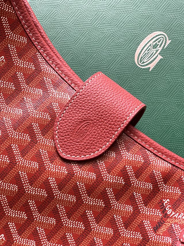 Goyard original canvas musette pm bag GY0145 red