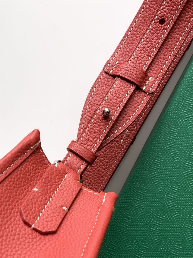 Goyard original canvas musette pm bag GY0145 red