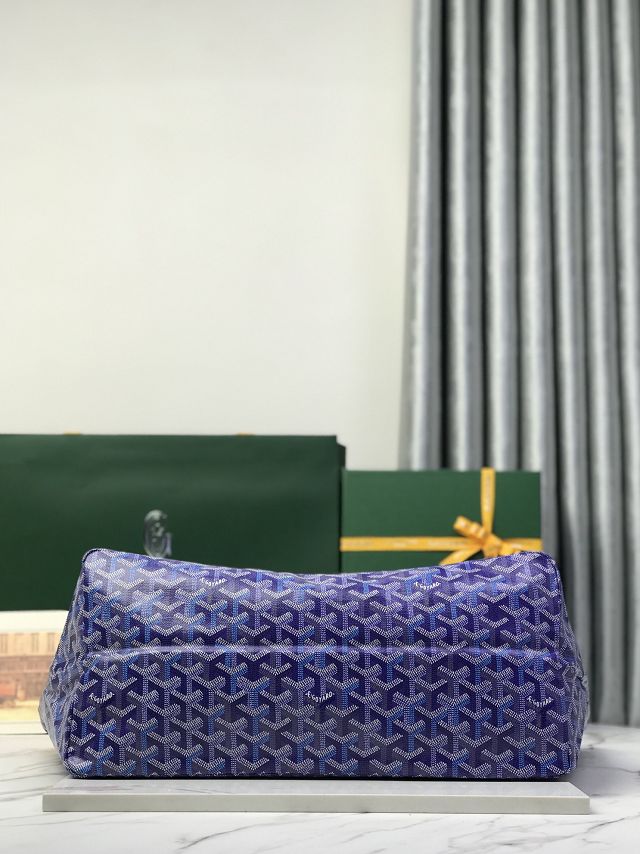 Goyard original canvas saint louis GM bag GY0083 blueberry purple