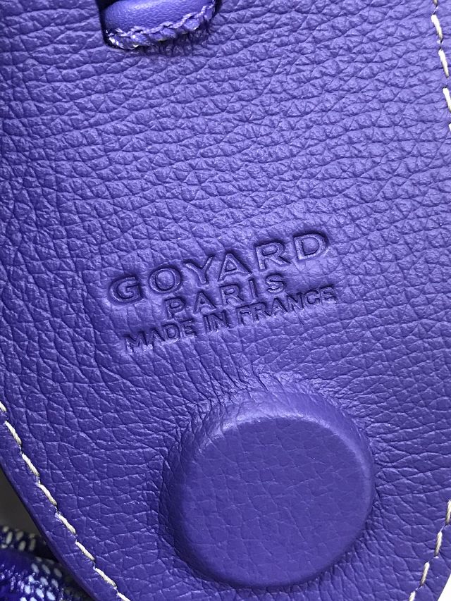 Goyard original canvas saint louis GM bag GY0083 blueberry purple