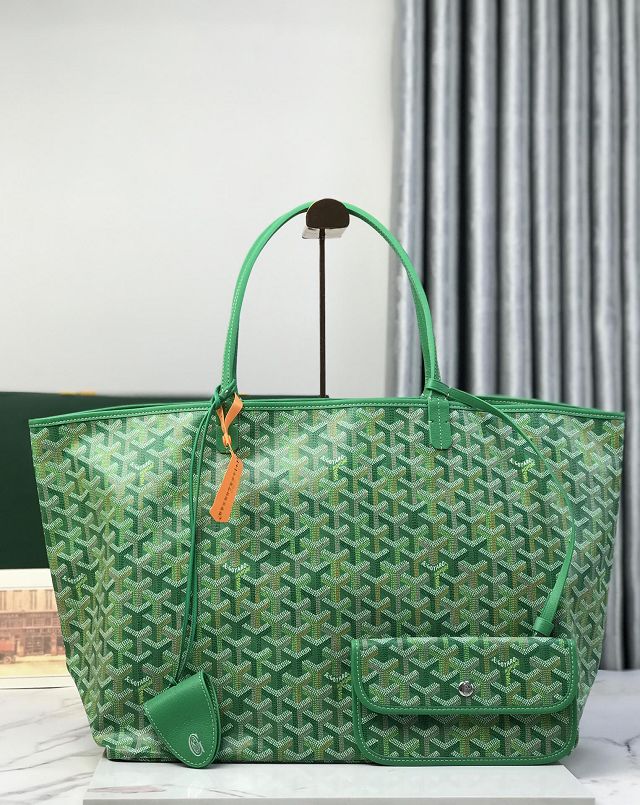 Goyard original canvas saint louis GM bag GY0083 meadow green