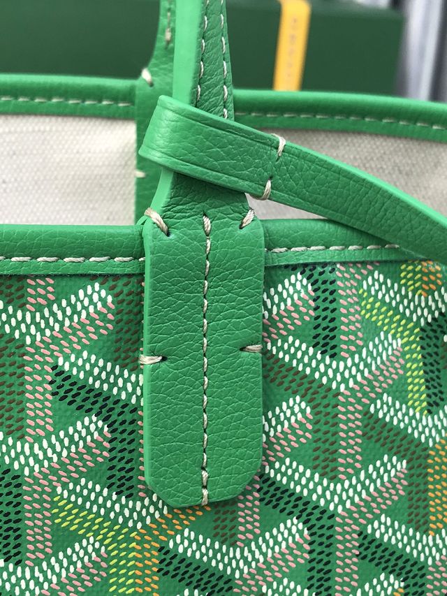 Goyard original canvas saint louis GM bag GY0083 meadow green