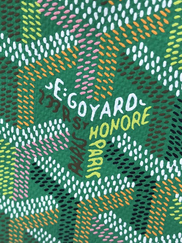 Goyard original canvas saint louis GM bag GY0083 meadow green