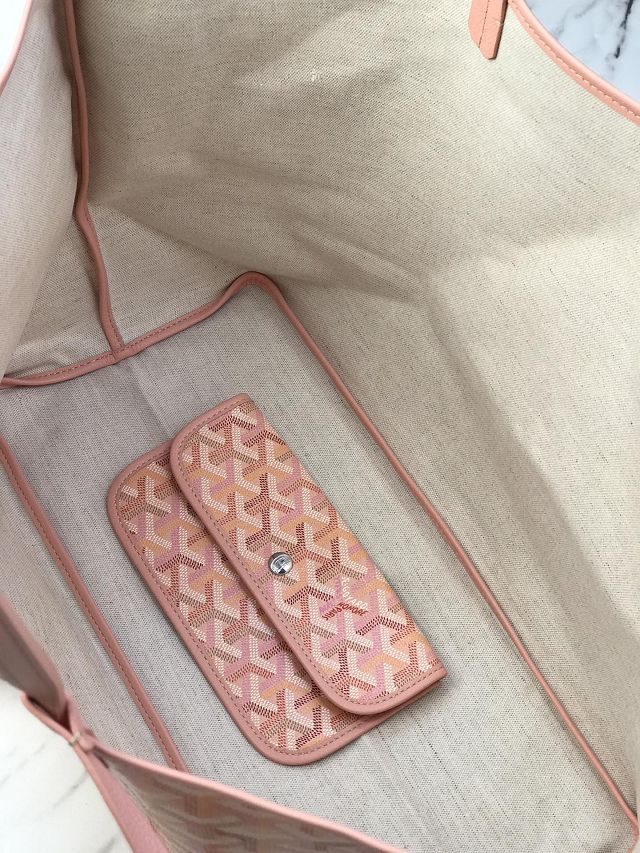 Goyard original canvas saint louis GM bag GY0083 powder pink	