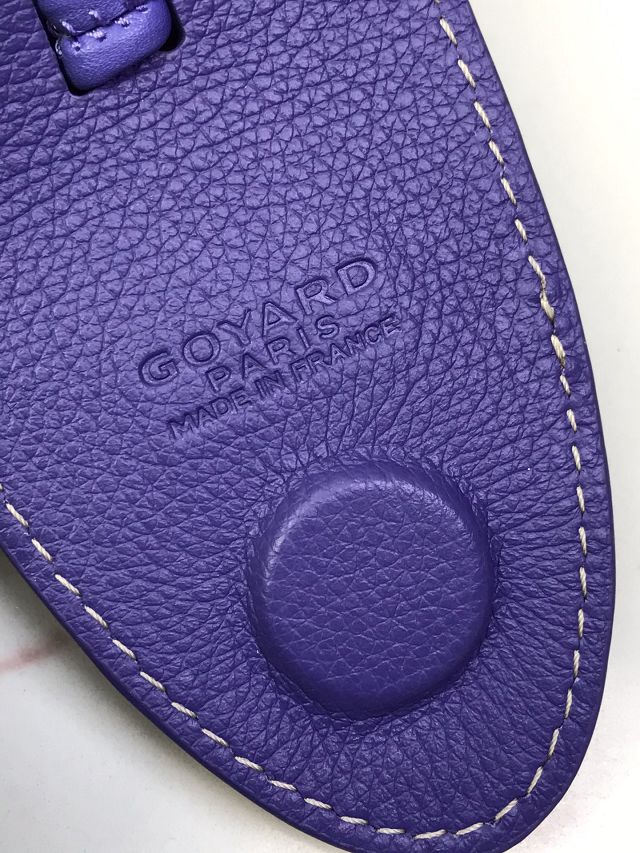 Goyard original canvas saint louis PM bag GY0082 blueberry purple