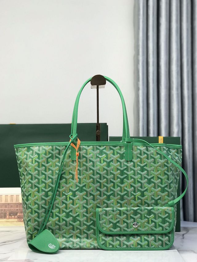 Goyard original canvas saint louis PM bag GY0082 meadow green