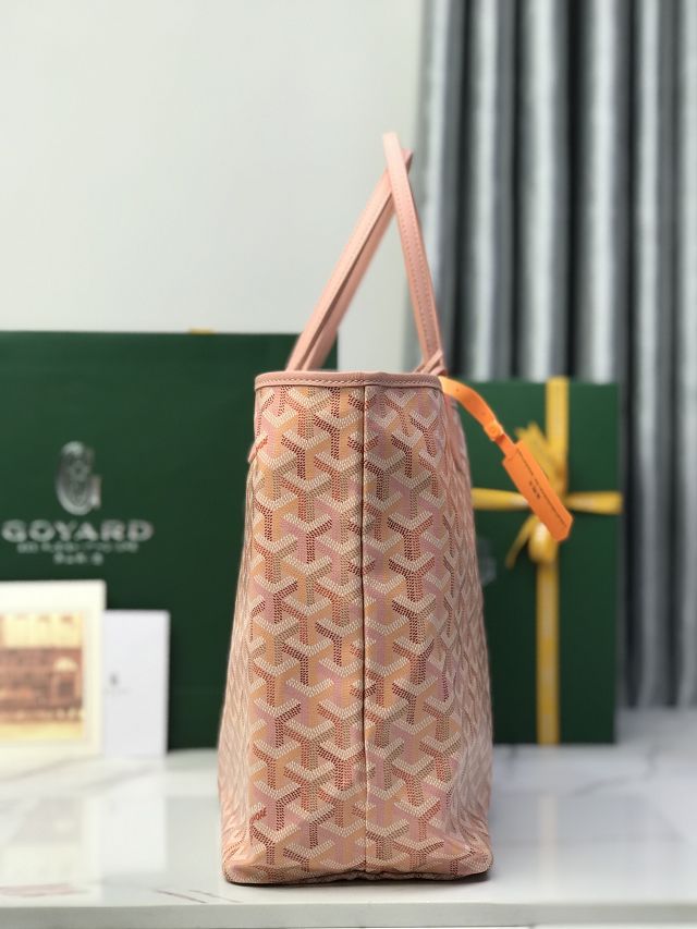Goyard original canvas saint louis PM bag GY0082 powder pink
