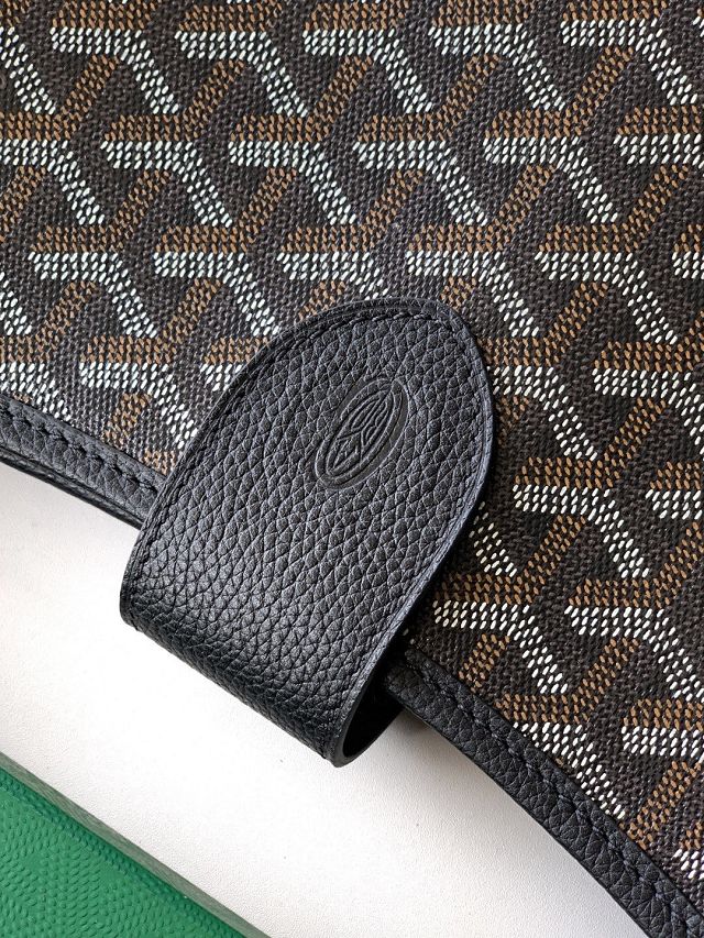 Goyard original canvas musette pm bag GY0145 black