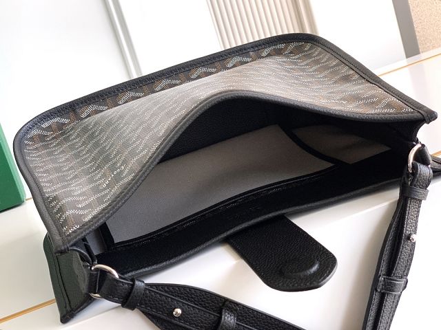 Goyard original canvas musette pm bag GY0145 black