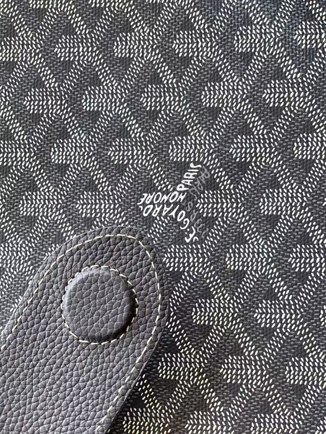 Goyard original canvas musette pm bag GY0145 grey
