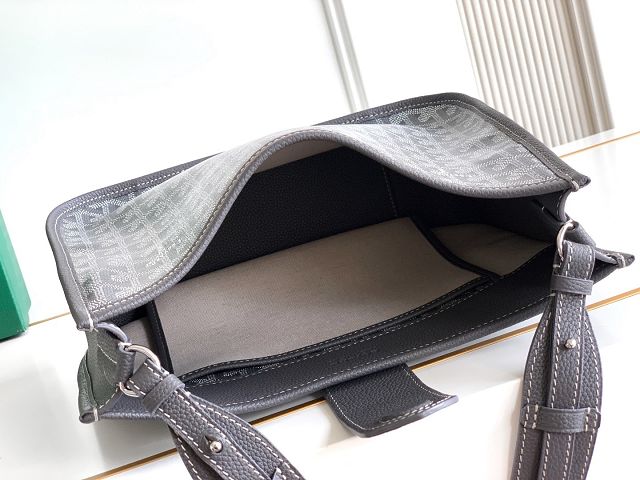 Goyard original canvas musette pm bag GY0145 grey