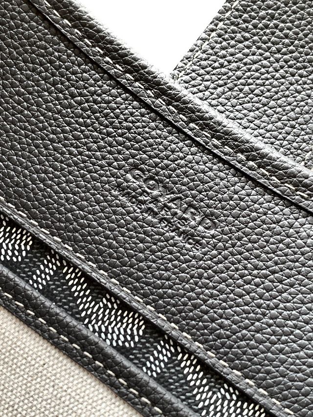 Goyard original canvas musette pm bag GY0145 grey
