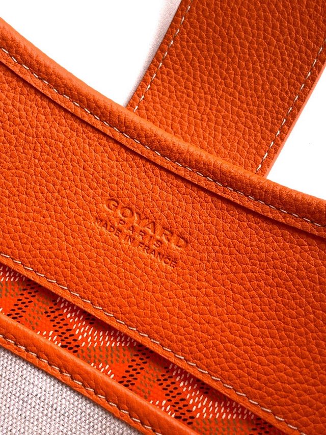 Goyard original canvas musette pm bag GY0145 orange