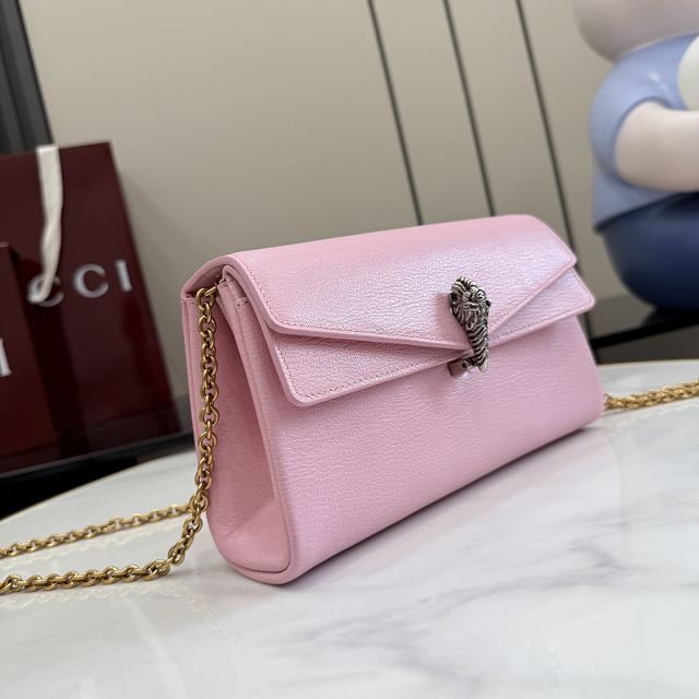 GG original calfskin dionysus small shoulder bag 876531 pink