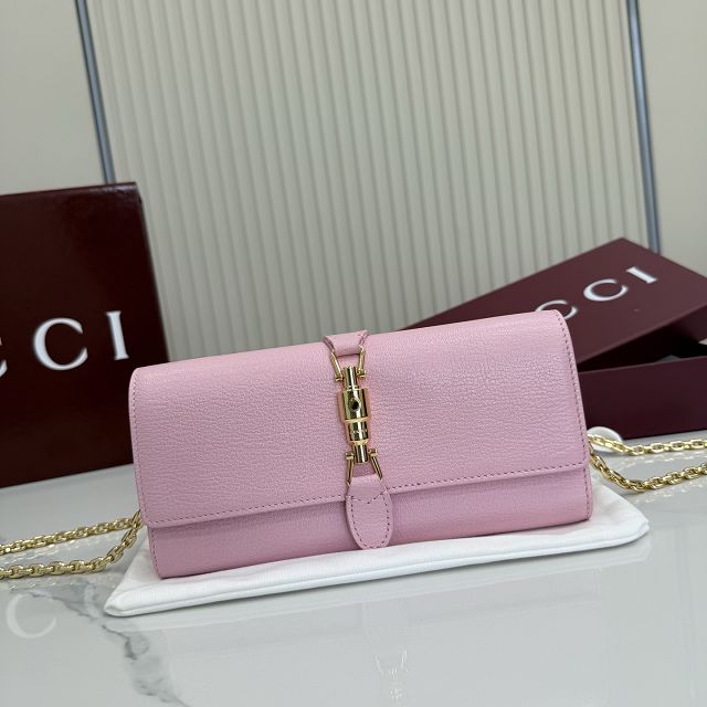 GG original calfskin jackie wallet on chain 867165
