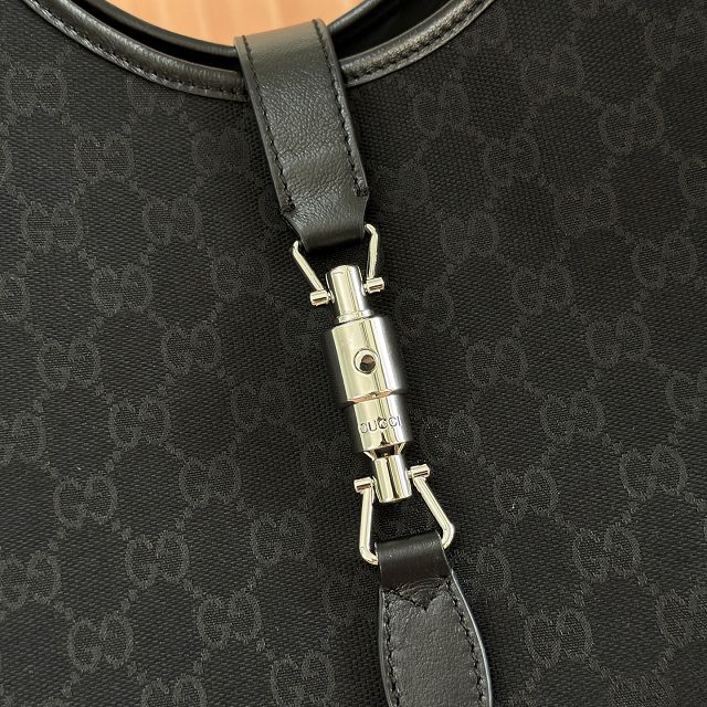 GG original canvas mercato large tote bag 870693 black