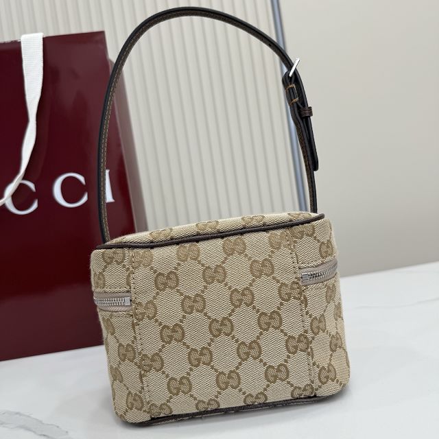 GG original canvas mini vanity case A00231 sand