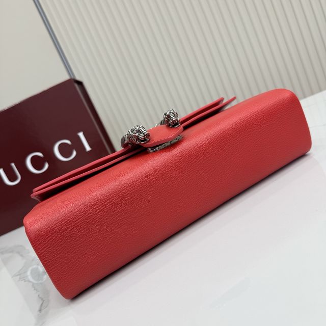 GG original calfskin dionysus medium shoulder bag 874735 red