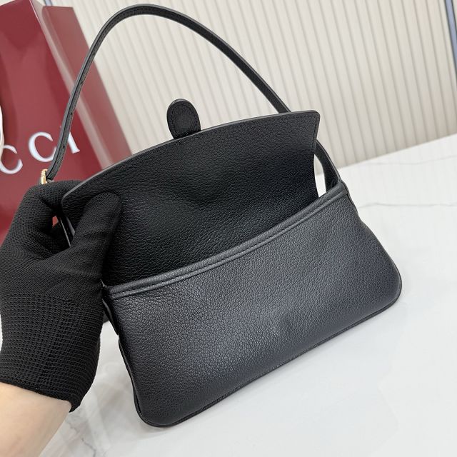 GG original calfskin jackie small shoulder bag 867156 black