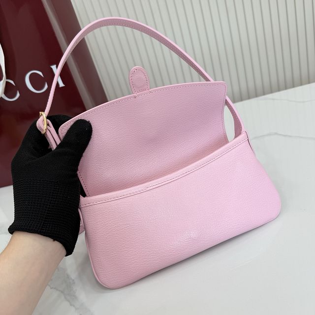 GG original calfskin jackie small shoulder bag 867156 pink