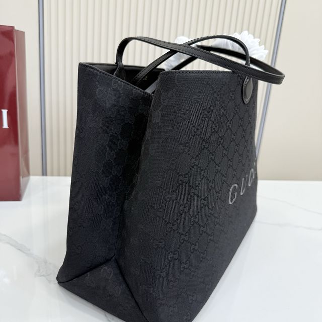 GG original canvas NY large tote bag A00B4R black