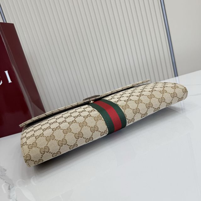 GG original canvas pouch 875697 sand