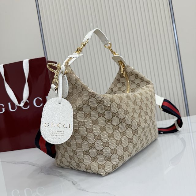 GG original canvas brera medium crossbody bag A00B4O sand