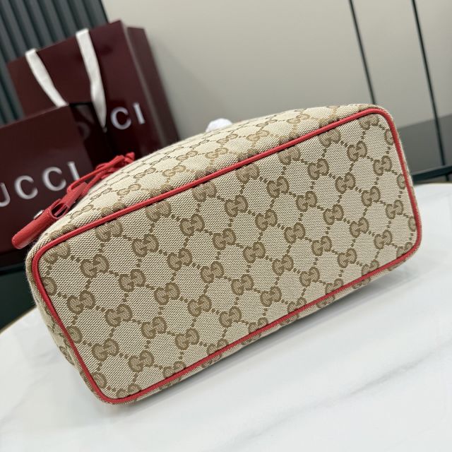 GG original canvas tribeca small tote bag A0034E sand&red