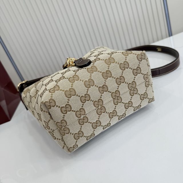 GG original canvs mini bag A002LF sand