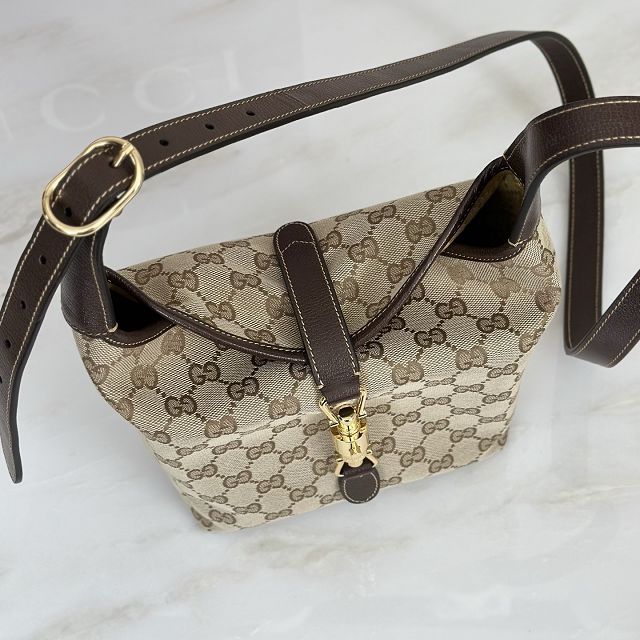GG original canvs mini bag A002LF sand
