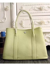 Hermes original togo leather garden party 36 bag G0360 lemon yellow