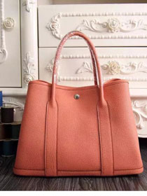Hermes original togo leather garden party 36 bag G0360 orange