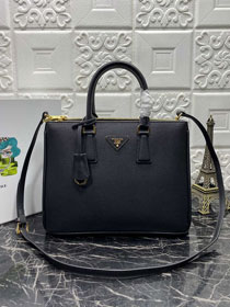 Prada saffiano leather tote bag 1BA274 black