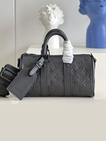 Louis vuitton original calfskin mini keepall 25 M20900 black