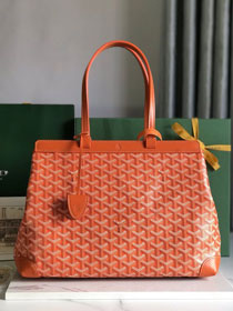 Goyard original canvas bellechasse biaude PM bag GY0091 orange