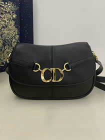 Dior original calfskin besace shoulder bag S9219 black